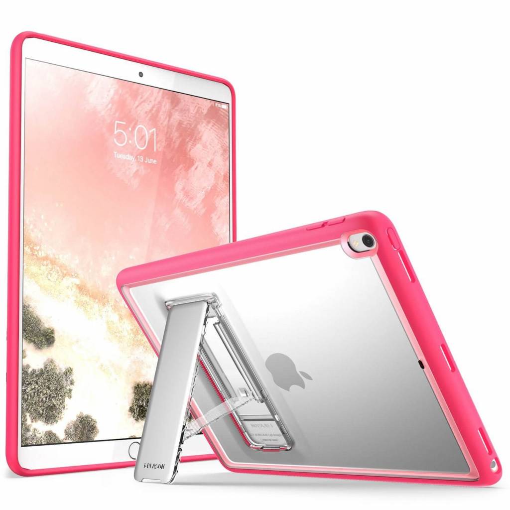 iPad hoes Pro 10.5 Stand Case halo frost roze