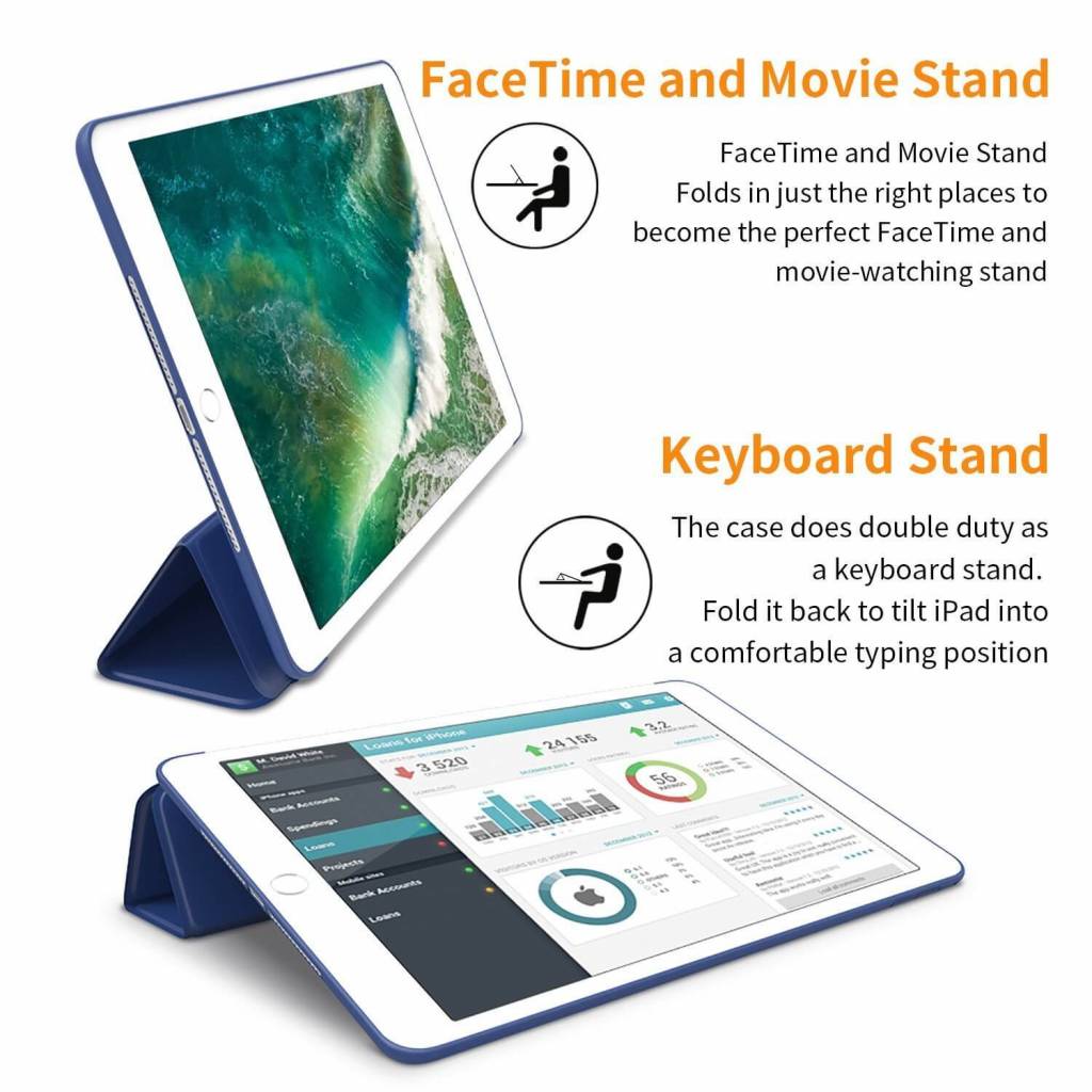 iPad Pro 11 Smart Cover Case Blauw