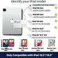 iPad 2020/2021 10.2 inch Toetsenbord smart folio zwart