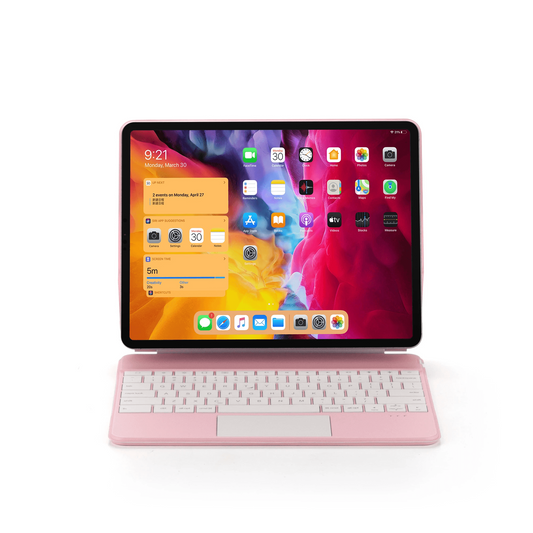 iPad Air 11 (2025/2024) / Air 10.9 (2022/2020) Bluetooth Magnetisch Toetsenbord Roze
