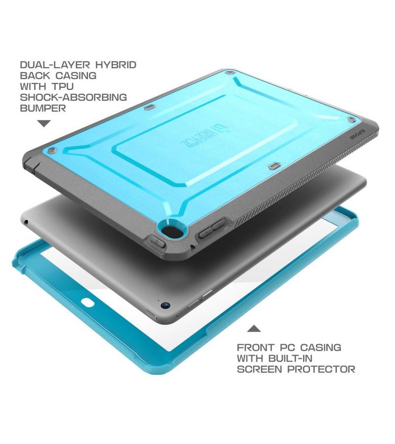 Unicorn Beetle Protective Case voor iPad Mini 4 blauw