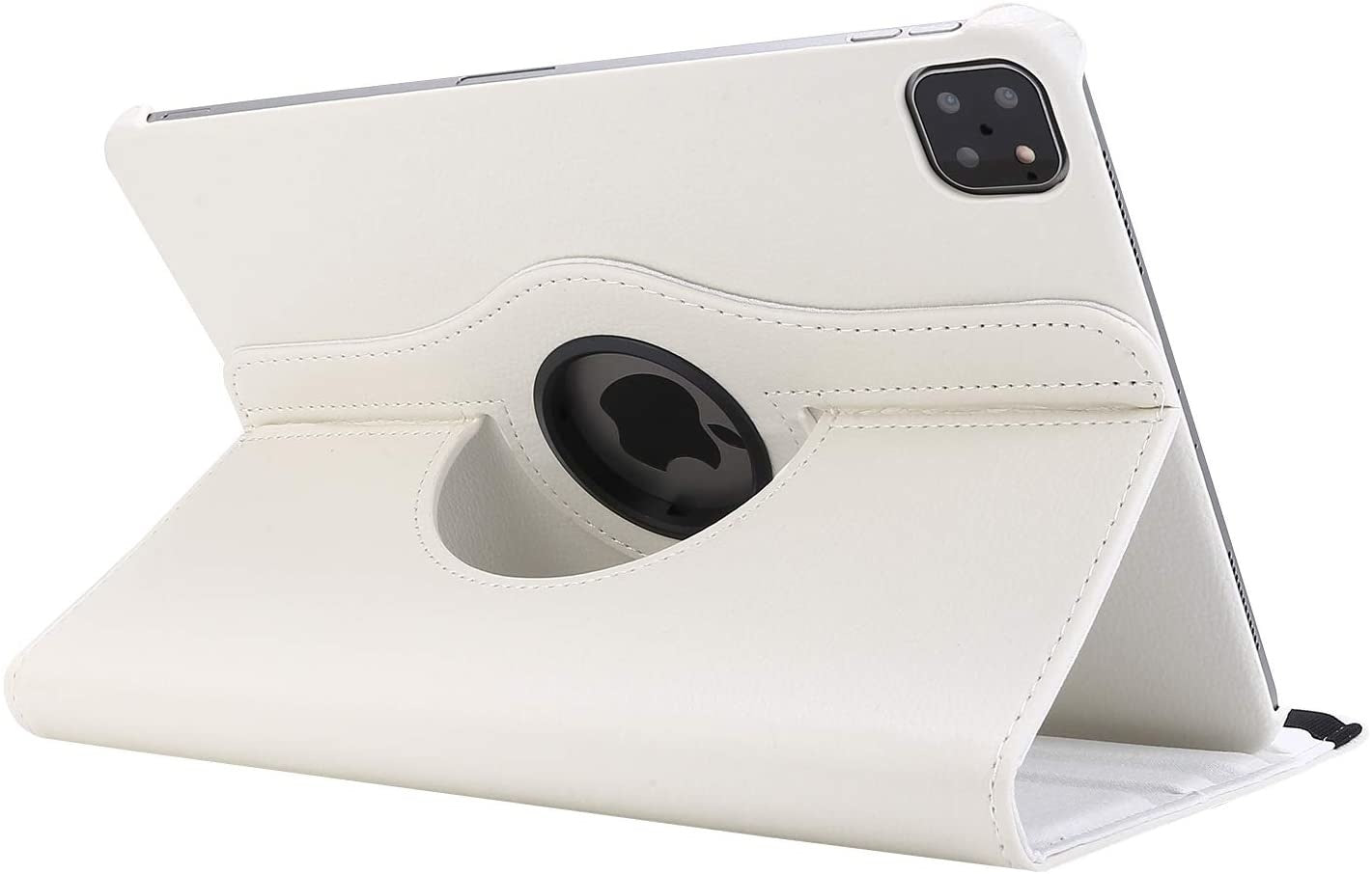 iPad Air 13-inch (2025/2024) 360 Graden Hoes Wit Leer